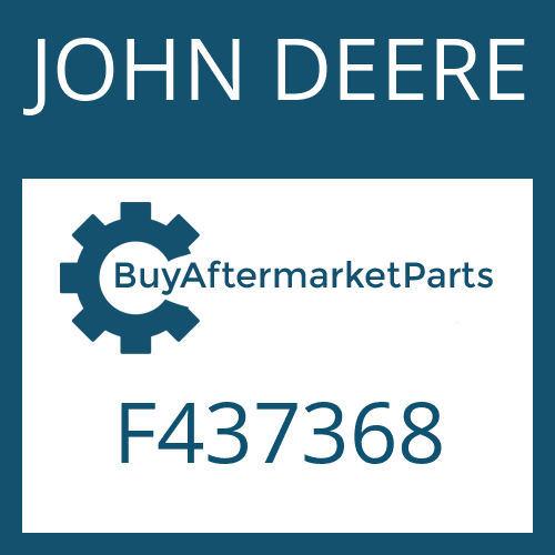 JOHN DEERE F437368 - DIFFERENTIAL AXLE