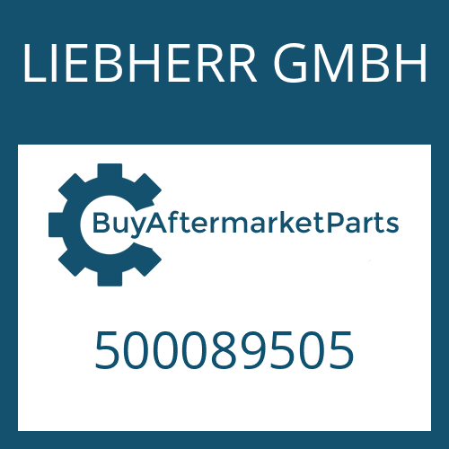 LIEBHERR GMBH 500089505 - P 7300