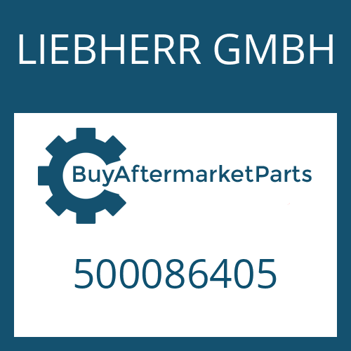 LIEBHERR GMBH 500086405 - PLM 7