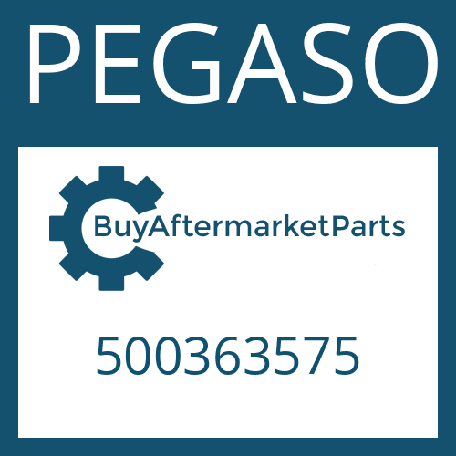 PEGASO 500363575 - 6 HP-500