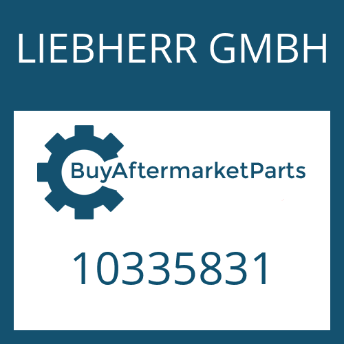 LIEBHERR GMBH 10335831 - OUTPUT FLANGE