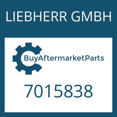 LIEBHERR GMBH 7015838 - SCREW PLUG