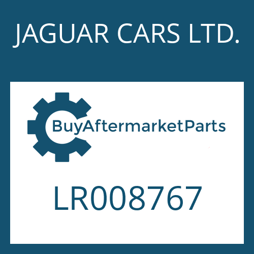 JAGUAR CARS LTD. LR008767 - CONVERTER