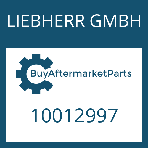 LIEBHERR GMBH 10012997 - BEVEL GEAR SET