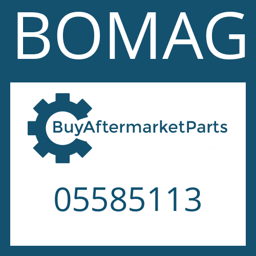 05585113 BOMAG AXLE DRIVE HOUSING