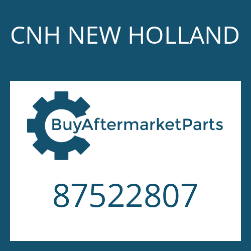 CNH NEW HOLLAND 87522807 - DUST PROTECTION