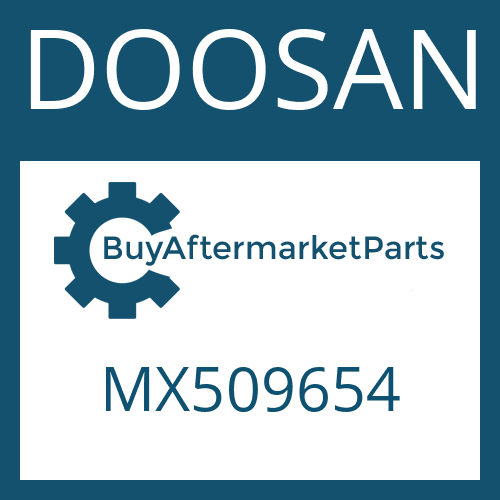MX509654 DOOSAN FLANGE SHAFT