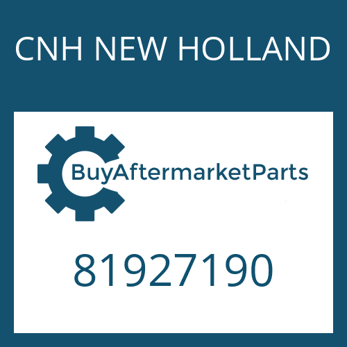 CNH NEW HOLLAND 81927190 - FIXING PLATE