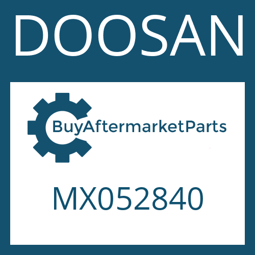 DOOSAN MX052840 - LAGERDECKEL