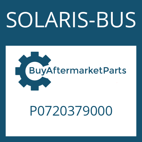 SOLARIS-BUS P0720379000 - PORTALACHSE