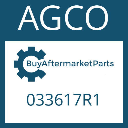 AGCO 033617R1 - LOCK PLATE
