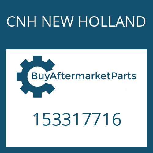 CNH NEW HOLLAND 153317716 - TAB WASHER