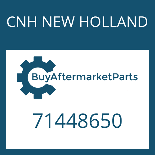 CNH NEW HOLLAND 71448650 - GUIDANCE