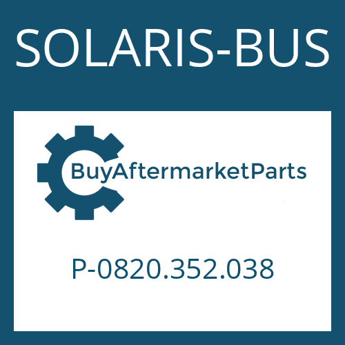 SOLARIS-BUS P-0820.352.038 - RL 82 EC