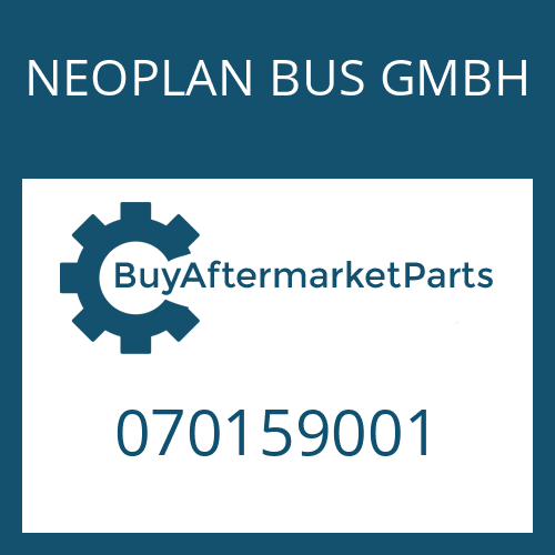 NEOPLAN BUS GMBH 070159001 - GASKET