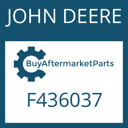 JOHN DEERE F436037 - SUPPORT BRACKET