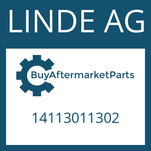 LINDE AG 14113011302 - SCREW PLUG