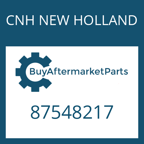 CNH NEW HOLLAND 87548217 - DIFF.HOUSING
