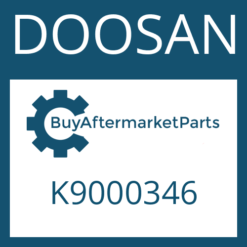 DOOSAN K9000346 - HOUSING COVER