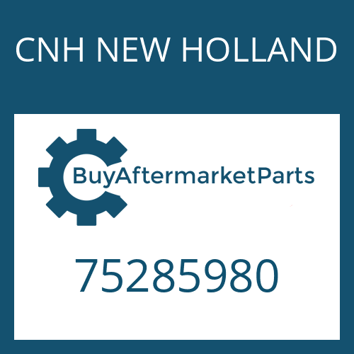 CNH NEW HOLLAND 75285980 - COVER