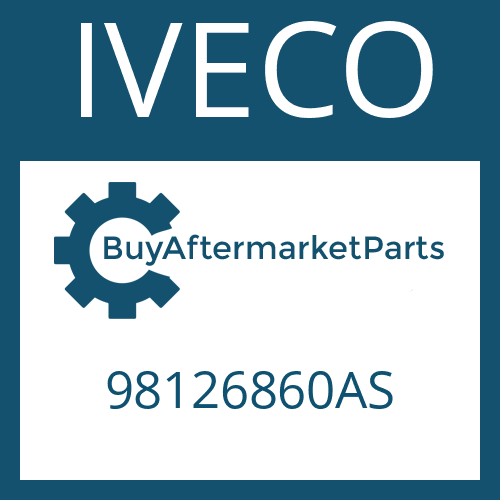 IVECO 98126860AS - COVER