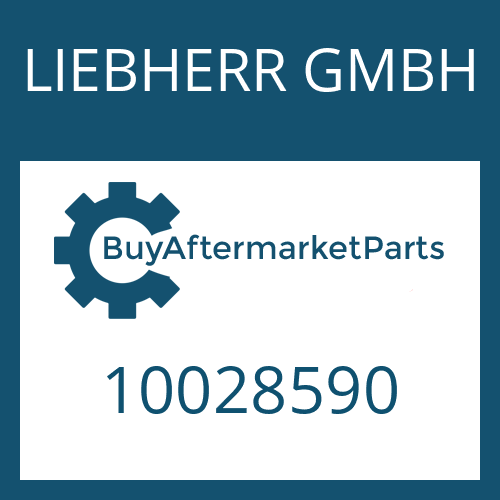 LIEBHERR GMBH 10028590 - SPUR GEAR