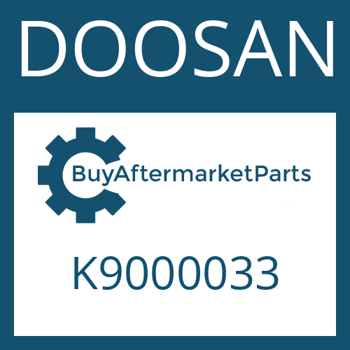 DOOSAN K9000033 - GEAR