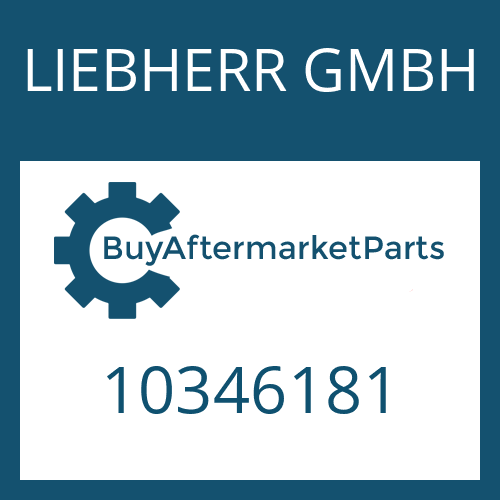 LIEBHERR GMBH 10346181 - STATOR SHAFT