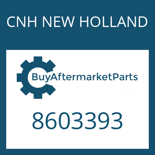 CNH NEW HOLLAND 8603393 - COVER
