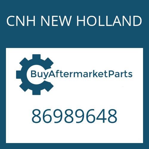 CNH NEW HOLLAND 86989648 - HOUS.REAR SECTION