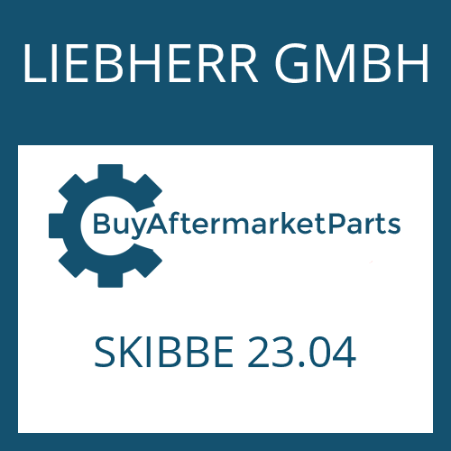 LIEBHERR GMBH SKIBBE 23.04 - DISC CARRIER