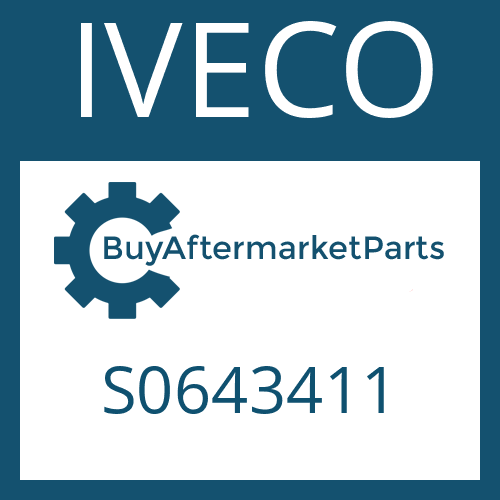 IVECO S0643411 - SCREEN SHEET