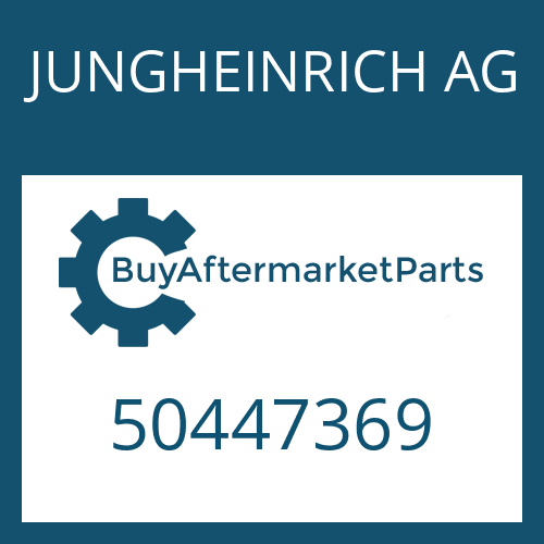 JUNGHEINRICH AG 50447369 - GK10
