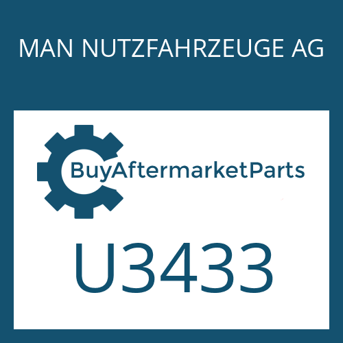 U3433 MAN NUTZFAHRZEUGE AG SHEET