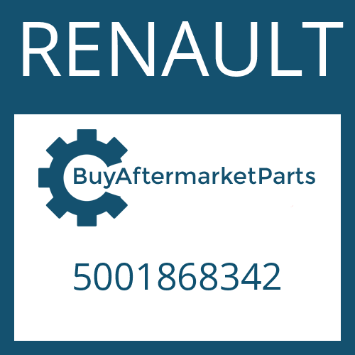 5001868342 RENAULT COVER