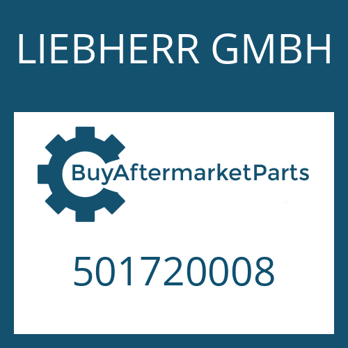 LIEBHERR GMBH 501720008 - PISTON