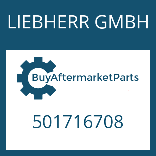 LIEBHERR GMBH 501716708 - OUTPUT SHAFT
