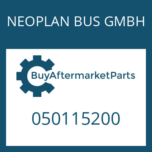 NEOPLAN BUS GMBH 050115200 - CONNECTING PART