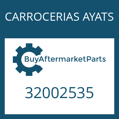 32002535 CARROCERIAS AYATS FS AVS