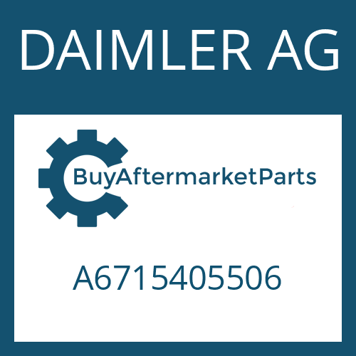 DAIMLER AG A6715405506 - CABLE ECOMAT