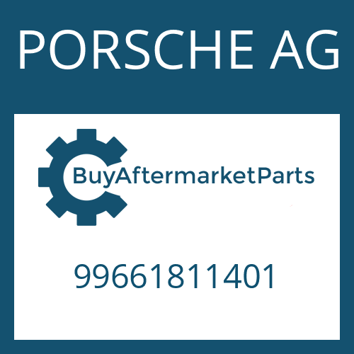 PORSCHE AG 99661811401 - EGS 6