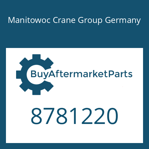 Manitowoc Crane Group Germany 8781220 - CIRCLIP