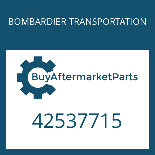BOMBARDIER TRANSPORTATION 42537715 - PIN