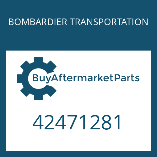 42471281 BOMBARDIER TRANSPORTATION COUNTING DISC