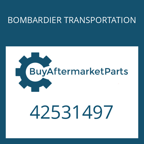 BOMBARDIER TRANSPORTATION 42531497 - CYLINDRICAL PIN