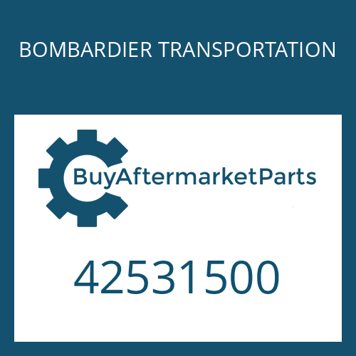BOMBARDIER TRANSPORTATION 42531500 - WASHER