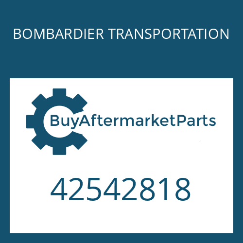 BOMBARDIER TRANSPORTATION 42542818 - GEAR SHIFT SHAFT