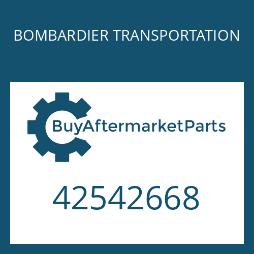 BOMBARDIER TRANSPORTATION 42542668 - GEAR SHIFT FORK
