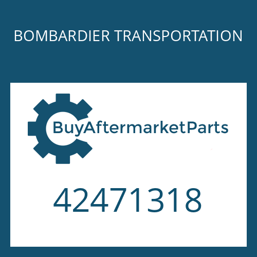 BOMBARDIER TRANSPORTATION 42471318 - SPACER