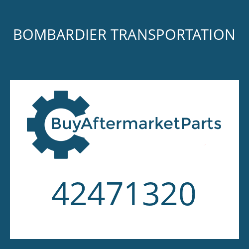 BOMBARDIER TRANSPORTATION 42471320 - PIN